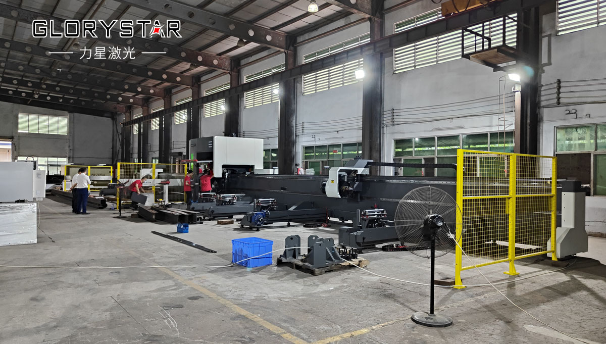 NS12050超長(zhǎng)版520卡盤重型激光切管機(jī)爆款來襲！助力“新基建” 未來可期！