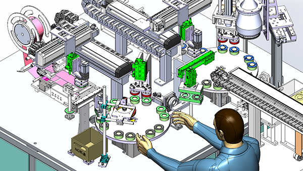 半自動貼膜機(自動擺盤) 半自動貼膜機(自動擺盤)