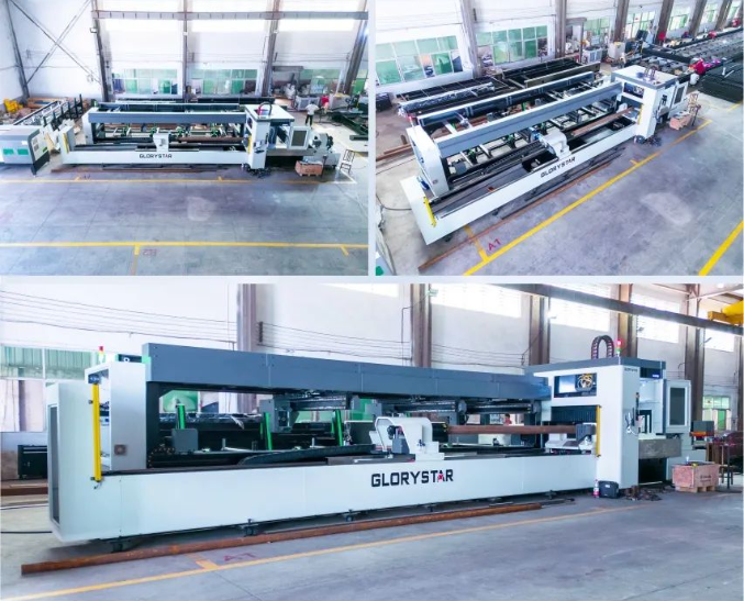 卓越品質 匠心打造！NS-6024HG三卡盤光纖激光切管機硬核征服海外客戶！