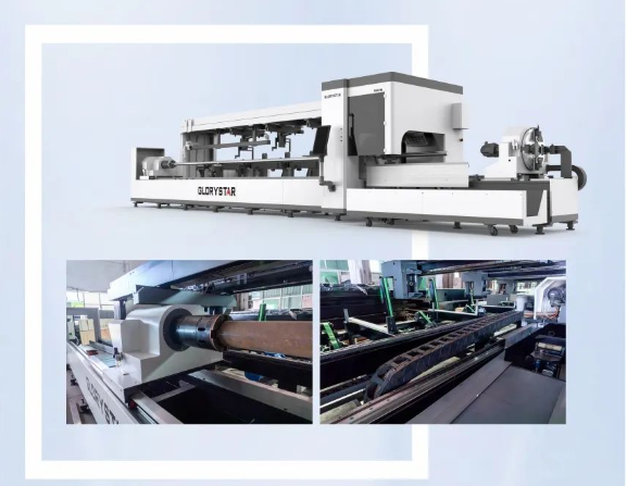 卓越品質 匠心打造！NS-6024HG三卡盤光纖激光切管機硬核征服海外客戶！