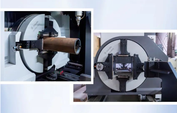 卓越品質 匠心打造！NS-6024HG三卡盤光纖激光切管機硬核征服海外客戶！