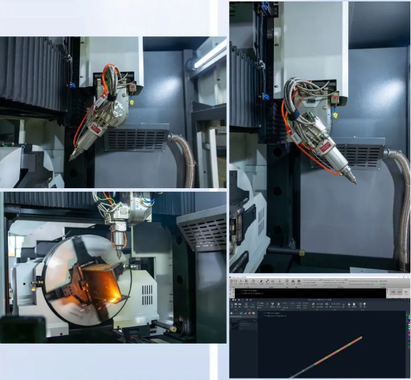 卓越品質 匠心打造！NS-6024HG三卡盤光纖激光切管機硬核征服海外客戶！