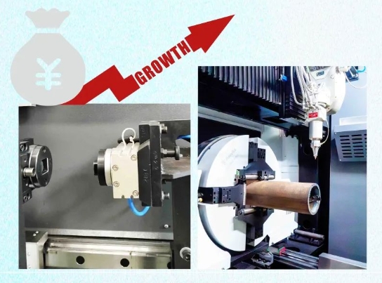 力星激光NS-6024HG三卡盤激光切管機(jī)比肩某快，風(fēng)靡全球！