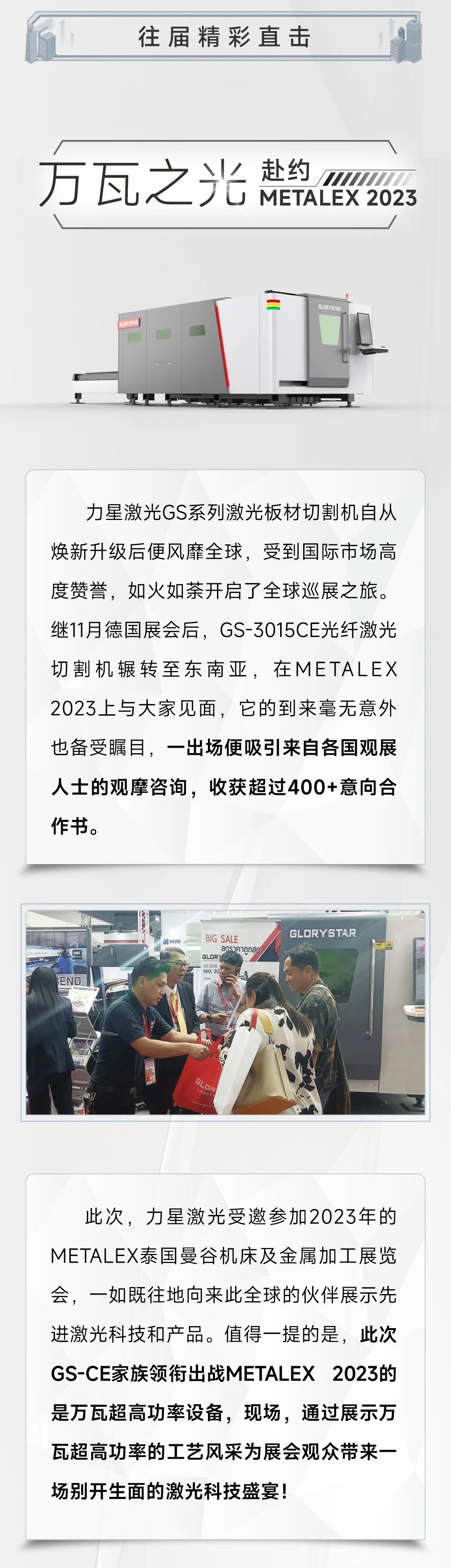 2023再出征！力星激光攜萬瓦設(shè)備亮相METALEX泰國曼谷機(jī)床及金屬加工展！