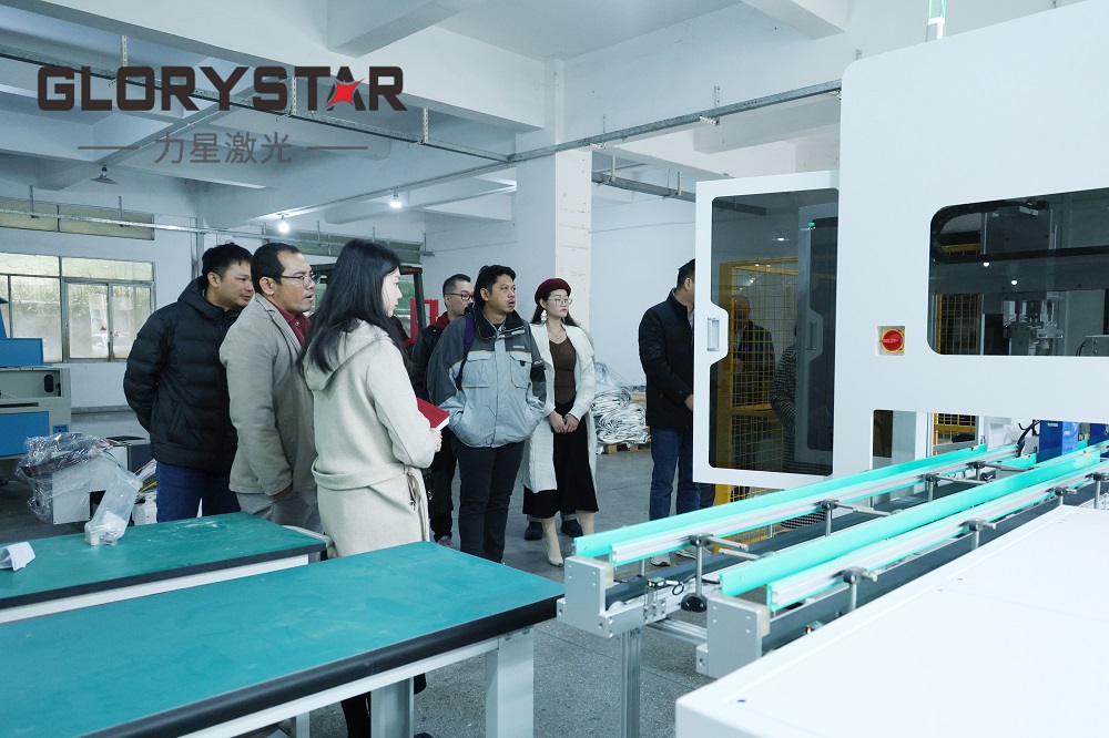 泰國客戶蒞臨力星激光，開啟萬瓦設備合作之旅