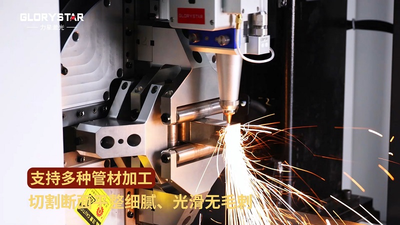 1000W-6000W雙卡盤激光切管機(jī)，高效智能管材加工