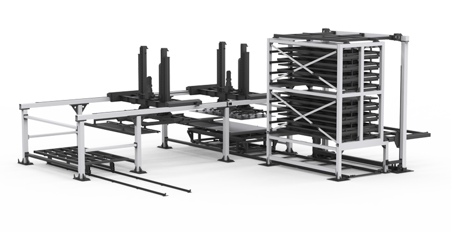 板材自動(dòng)上下料庫系統(tǒng)
