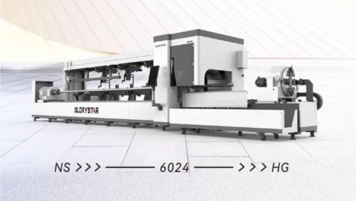 力星激光NS-6024HG三卡盤激光切管機比肩某快，風(fēng)靡全球！