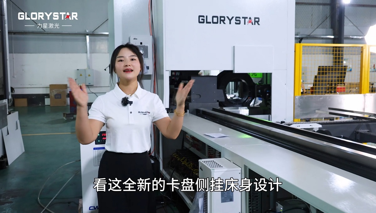 6000瓦雙卡盤激光切管機，高效率，高精度，高品質(zhì)
